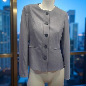 Elegant G2000 Gray Slim Fit Women's Jacket - Mint Condition